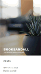 Mobile Screenshot of booksandall.com